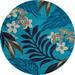 Blue 63 x 0.5 in Area Rug - Bay Isle Home™ Lynbrook Floral Aqua Area Rug Polypropylene | 63 W x 0.5 D in | Wayfair 6FF44E238D8144F0B821D5539CB01A40