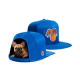 Blue New York Knicks Medium Pet Nap Cap Dog Bed