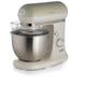 Ariete Vintage 8803 Stand Mixer Food Processor, 1200W, 5.5 Litre Stainless Steel Bowl, Planetary Motion, 7 Speeds + Pulse, Anti Splash Cover, Cream