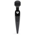 Lovehoney Deluxe USB Mini Wand Massager for Women - Rechargeable Black