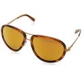 Ralph Lauren Unisex's 0RL7053 93115A 59 Sunglasses, Stripped Havana/Mirrorgoldmultilayer