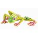 Mercer41 Redegonda Leaping Frog w/ Baby Trinket Box Figurine Metal in Gray/Green | 1.25 H x 4.25 W x 2.5 D in | Wayfair