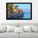 East Urban Home 'Two If By Sea' Framed Photographic Print Plastic/Acrylic in Blue/Green/Yellow | 33.5 H x 49.5 W x 1 D in | Wayfair