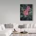 Trademark Fine Art 'Lilac' Graphic Art Print on Wrapped Canvas in Green/Pink | 24 H x 18 W x 2 D in | Wayfair ALI32474-C1824GG