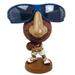 Winston Porter Basketball Figurine Eyewear Jewelry Stand in Brown | 4.5 H x 2.75 W x 3.5 D in | Wayfair E72163D85F974E63963C6A71C3516094