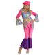 Widmann - Kostüm Hippie Damen, Flower Power Kleidung, 60er Jahre, Faschingskostüme, Karneval