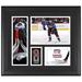 Samuel Girard Colorado Avalanche Framed 15" x 17" Player Collage with a Piece of Game-Used Puck