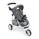 Bayer Chic 2000 612 76 Jogging Buggy Lola Doll's Pram – Denim Grey