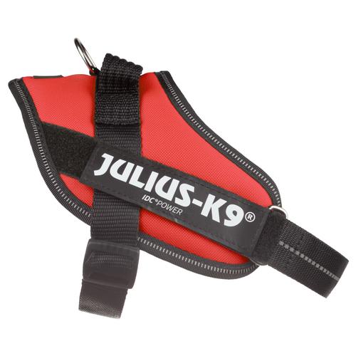 Julius-K9 Powergeschirr - rot, Größe S 49-67cm