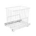 Rev-A-Shelf Steel Wire Pull Out Hamper for Vanity/Closet Applications Metal in White | 14.75 H x 11.88 W x 18 D in | Wayfair HRV-1215 S