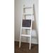 Gracie Oaks Blanket Ladder Wood/Solid Wood in Brown/White | 60 H x 18 W x 3 D in | Wayfair 08E1C674A801442E9DAC881FF416E9EC