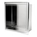 Alfi Brand Square Stainless Steel Single Shower Niche Stainless Steel in Gray | 4 H x 12 W x 12 D in | Wayfair ABN1212-PSS