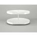 Rev-A-Shelf Polymer D-Shape 2-Shelf Lazy Susan w/ Bottom Mount Hardware for Corner Base Cabinets 18.0 H x 32.0 W x 30.5 D in Plastic | Wayfair