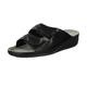 Rohde Damen Sandalen Pantoletten Clogs Weite F Soltau-40 1940, Größe:43 EU, Farbe:Schwarz