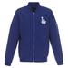 Men's JH Design Royal Los Angeles Dodgers Lightweight Nylon Bomber Jacket