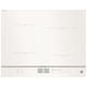 De Dietrich DPI7670W 65cm Induction Hob - White