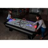 Atomic 7.5' Two Player Air Hockey Table w/ Digital Scoreboard Manufactured Wood in Black/Brown | 31.25 H x 90 W x 49 D in | Wayfair G04865W