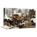 East Urban Home 'The Adoration of The Kings' Graphic Art Print on Canvas in Brown | 15 H x 22 W x 2 D in | Wayfair 99ECFFCB1B7547C78F8755678F5D9609