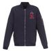 Men's JH Design Navy Los Angeles Angels Lightweight Nylon Bomber Jacket