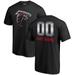 Men's NFL Pro Line by Fanatics Branded Black Atlanta Falcons Personalized Midnight Mascot T-Shirt