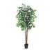 Vickerman 318713 - 6' Ficus Deluxe (TDX0160-07) Ficus Home Office Tree