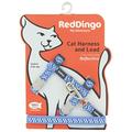 Red Dingo Reflektierendes Leine/Geschirr für Katzen Ziggy hellblau