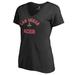 Women's Fanatics Branded Black Las Vegas Aces Overtime V-Neck T-Shirt