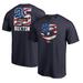 Men's Fanatics Branded Byron Buxton Navy Minnesota Twins 2019 Stars & Stripes Banner Wave Player T-Shirt
