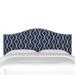 Wrought Studio™ Guerin Panel Headboard Upholstered/Linen/Cotton in Black | 51 H x 62 W x 4 D in | Wayfair 92AE47CE78A64E4BBD3400BEA5CF7CAB