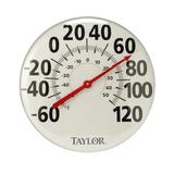 Taylor Precision 18 in. Dial Patio Thermometer screenshot. Weather Instruments directory of Home Decor.