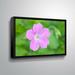 Latitude Run® 'Geranium Flower' - Photographic Print Canvas | 12 H x 18 W x 2 D in | Wayfair 78D430813F17475B9B31623BD4FD2807