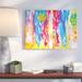 Brayden Studio® Rainbow Love - Print Canvas in White | 36 H x 48 W x 2 D in | Wayfair 64033AC755354100AC9853281E397CD9