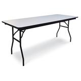 McCourt Manufacturing Rectangular Folding Table Metal in Gray | 30 H x 96 W x 30 D in | Wayfair 70000LGG