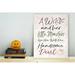 The Holiday Aisle® A Witch, Little Monsters, & a Handsome Devil by Daphne Polselli - Textual Art Print Canvas in Green/Red | Wayfair