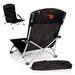 ONIVA™ NCAA Folding Beach Chair Metal in Black | 25.4 H x 25.1 W x 21.7 D in | Wayfair 792-00-175-484-0