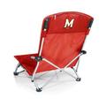 ONIVA™ NCAA Folding Beach Chair Metal in Red | 25.4 H x 25.1 W x 21.7 D in | Wayfair 792-00-100-314-0