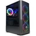 CYBERPOWERPC Wyvern Gaming PC - AMD Ryzen 5 4500, AMD Radeon RX 7600 8GB, 16GB RAM, 500GB NVMe SSD, 650W 80+ PSU, Wi-Fi, Windows 11, Blaze RGB