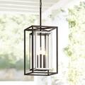 Morgan 27 3/4" High Bronze and Stainless Steel Outdoor Hanging Light