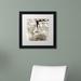Ebern Designs Alan Blaustein 'Lombardy IV' Framed Photographic Print Canvas, Glass | 16 H x 16 W x 0.5 D in | Wayfair