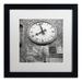 Charlton Home® Alan Blaustein 'Il Grande Orologio III' Framed Photographic Print Canvas in Black/White | 16 H x 16 W x 0.5 D in | Wayfair