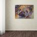 Trademark Fine Art 'Art Pug' Print on Canvas Canvas | 14 H x 19 W x 2 D in | Wayfair ALI5916-C1419GG