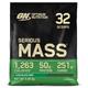 Optimum Nutrition Serious Mass Protein Powder High Calorie Weight Gainer with 25 Vitamins and Minerals, Creatine and Glutamine, Chocolate Mint Flavour, 16 Servings, 5,45 kg