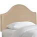 Alcott Hill® Premier Panel Headboard Upholstered/Microfiber/Microsuede in Black/Brown | 54 H x 56 W x 4 D in | Wayfair ALCT2134 25541029