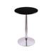 Holland Bar Stool Counter Height Pedestal Dining Table Wood/Metal in Gray | 36 H x 24 W x 24 D in | Wayfair 214-2236CH24R