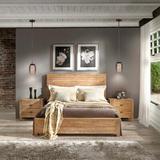 Grain Wood Furniture Montauk Solid Wood Bed Wood in Brown | 51 H x 80 W x 84.5 D in | Wayfair MT0624