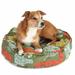 Tucker Murphy Pet™ Vonda Elephant Parade Dog Bed Cover Cotton in Green/Red | 5 H x 36 W x 36 D in | Wayfair AFDFBD5FE4154D06BF0ED2F8A2DCCDD5