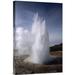 East Urban Home 'Steam Spews from Erupting Geysers, Iceland' Photographic Print Canvas, Wood in Brown/White | 24 H x 16 W x 1.5 D in | Wayfair