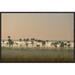 East Urban Home 'Buriti Palm Gallery Forest at Dawn, Emas National Park, Brazil' Photographic Print Canvas, in Brown | Wayfair EAUB5452 38520040