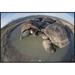 East Urban Home 'Volcan Alcedo Giant Tortoises Wallowing, Alcedo Volcano, Galapagos Islands' Photographic Print Canvas, in White | Wayfair