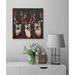 GreenBox Art Designer Deer on Charcoal - Wrapped Canvas Graphic Art Print greenCanvas | 48 H x 48 W x 1.5 D in | Wayfair NB42061